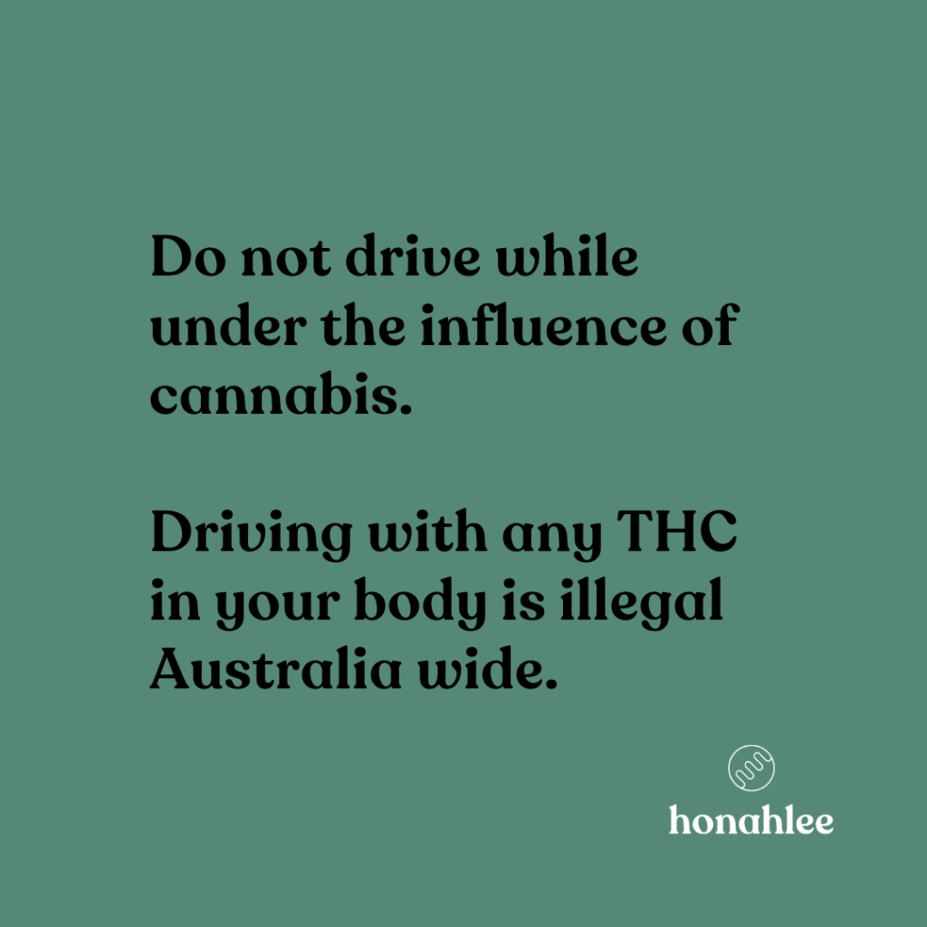 driving with any THC is illegal