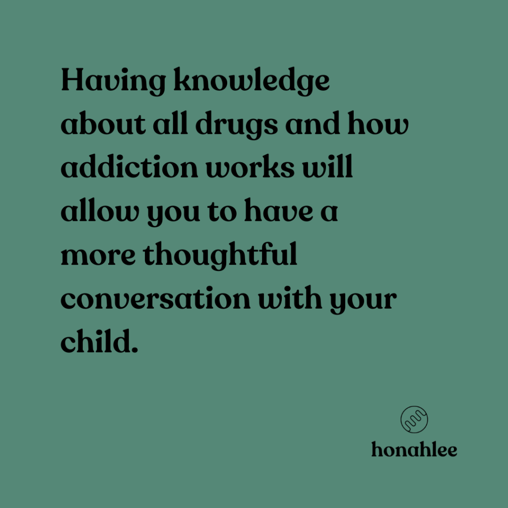 knowledge about drugs and addiction