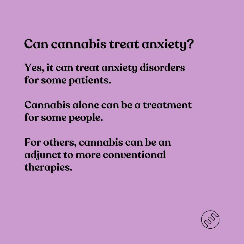 can cannabis treat anxiety - yes