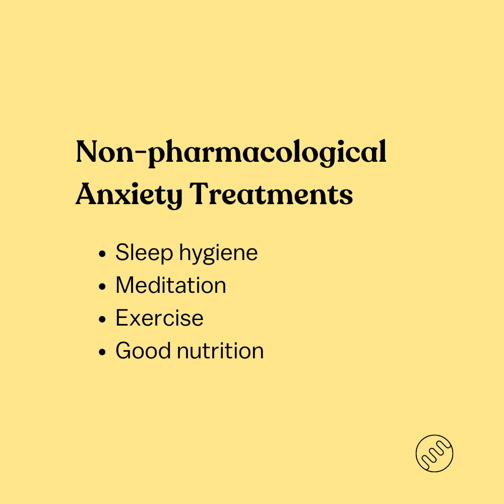 non-pharmacological anxiety treatments