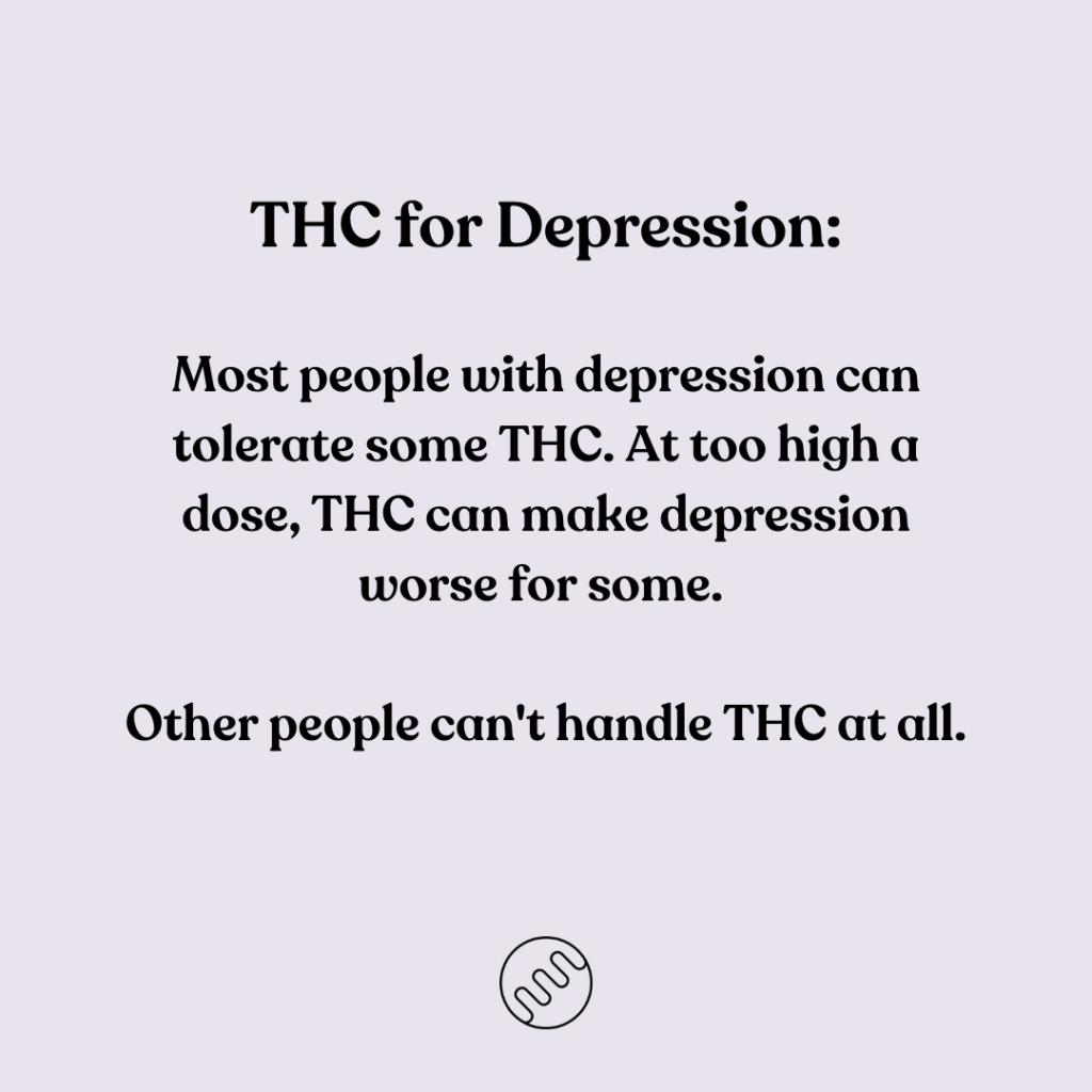 THC for depression