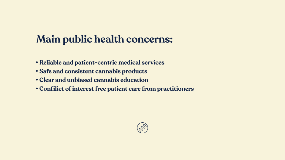 public health concerns for medical cannabis