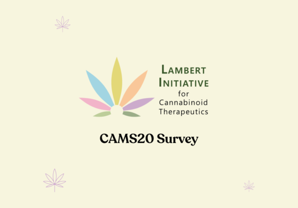lambert initiative for cannabinoid therapeutics cams20 feature