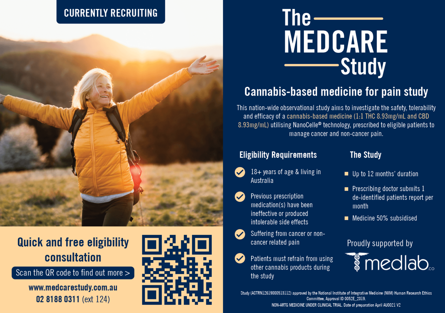 Cannabis & Chronic Pain Clinical Study Recruiting Now | Honahlee